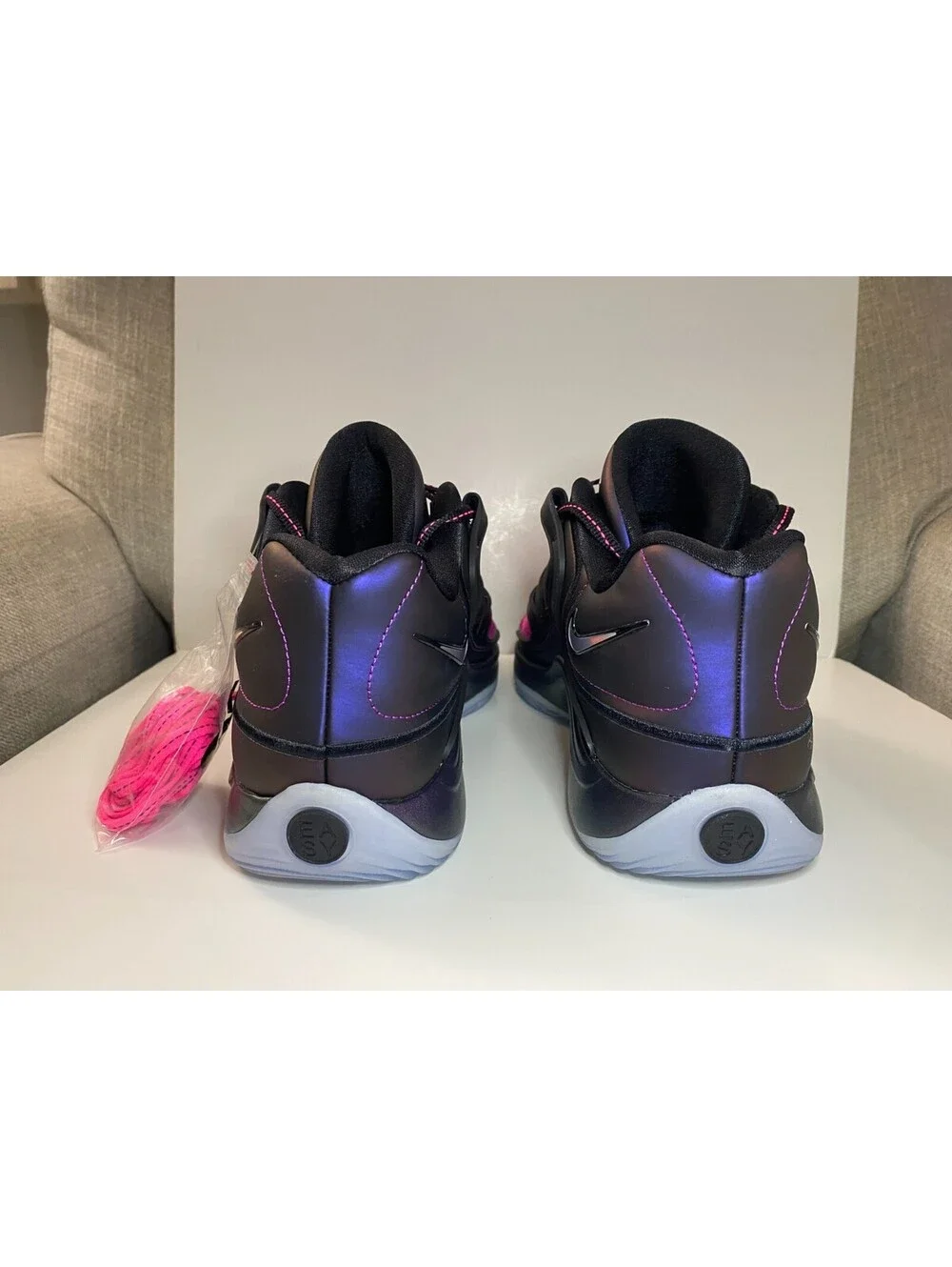 Nike KD 18 IM5843-500 Mens Sneaker 13 Eggplant Mesh Athletic Basketball Shoes